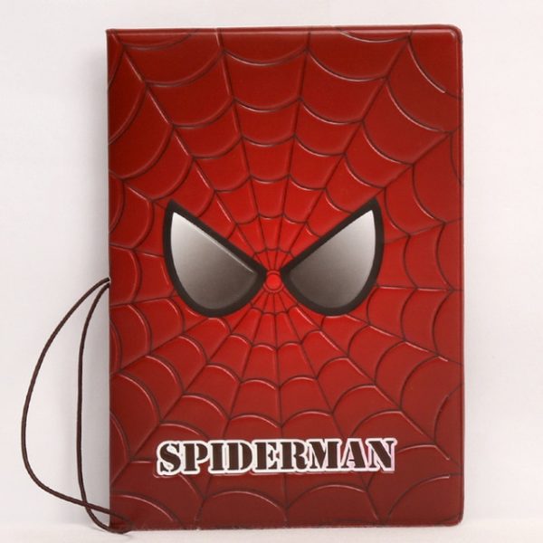 Cartoon Travel Accessories Disney Spiderman Passport Holder PVC 3D Print Leather Men Travel Passport Cover Case 8.jpg 640x640 8 - Passport Cover