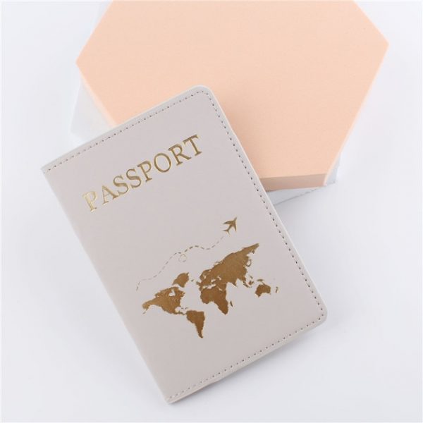 New Map Couple Passport Cover Letter Women Men Travel Wedding Passport Cover Holder Travel Case CH43 1.jpg 640x640 1 - Passport Cover