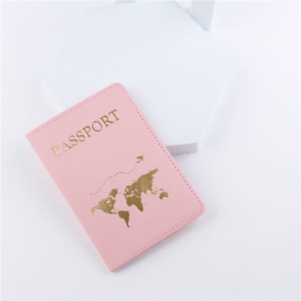 New Map Couple Passport Cover Letter Women Men Travel Wedding Passport Cover Holder Travel Case CH43 5.jpg 640x640 5 - Passport Cover