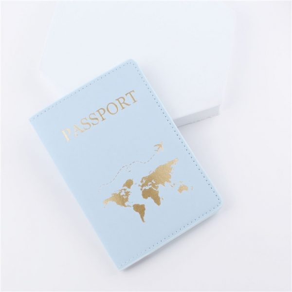 New Map Couple Passport Cover Letter Women Men Travel Wedding Passport Cover Holder Travel Case CH43 6.jpg 640x640 6 - Passport Cover