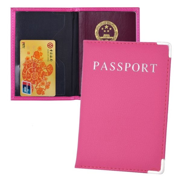 Travel Hasp Passport Holder Cover Leather Wallet Women Men Passports For Document Pouch Cards Case 3.jpg 640x640 3 - Passport Cover