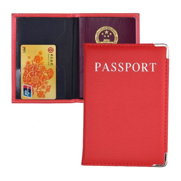Travel Hasp Passport Holder Cover Leather Wallet Women Men Passports For Document Pouch Cards Case 4.jpg 640x640 4 - Passport Cover